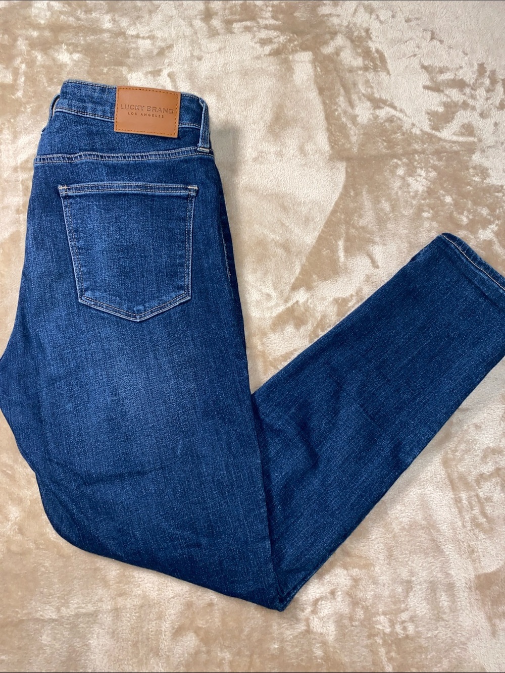 Lucky Brand Indigo Blue Straight Leg Jeans